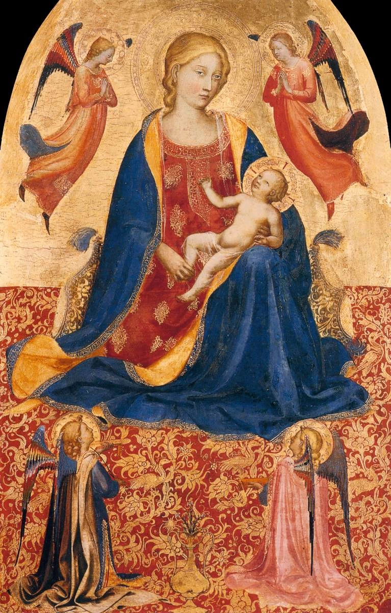 Madonna col Bambino - dell'umiltà, The Hermitage, St. Petersburg